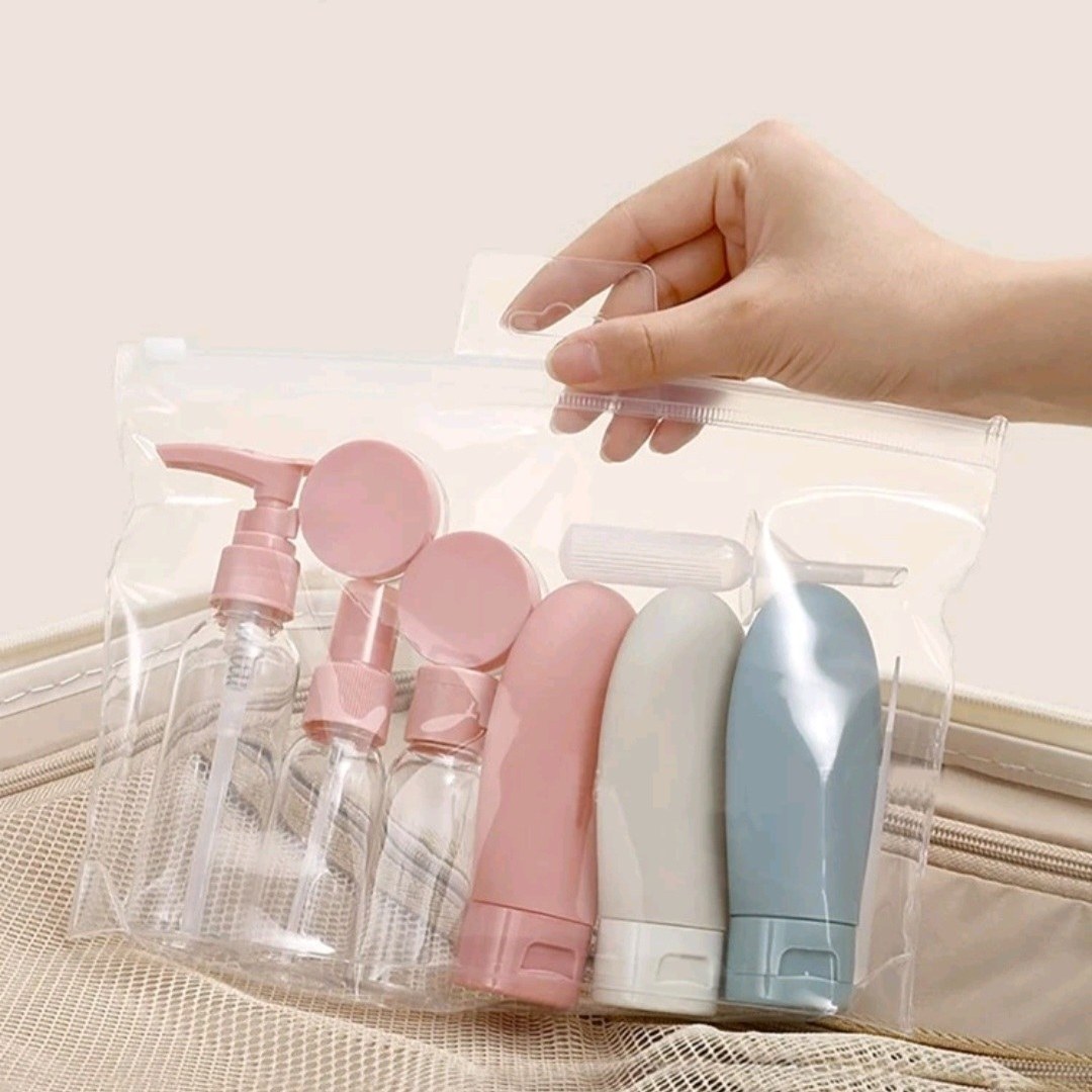 ست ۱۱ تکه مسافرتی + کیف